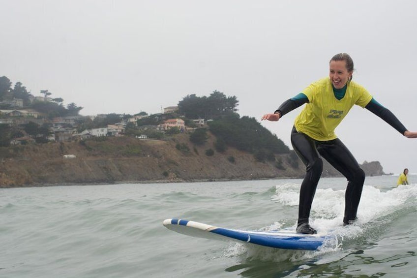 Beginner Surfing in San Francisco (Pacifica Beach)