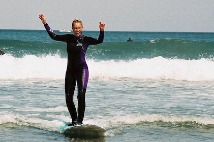 Surf para principiantes en San Francisco en Pacifica Beach