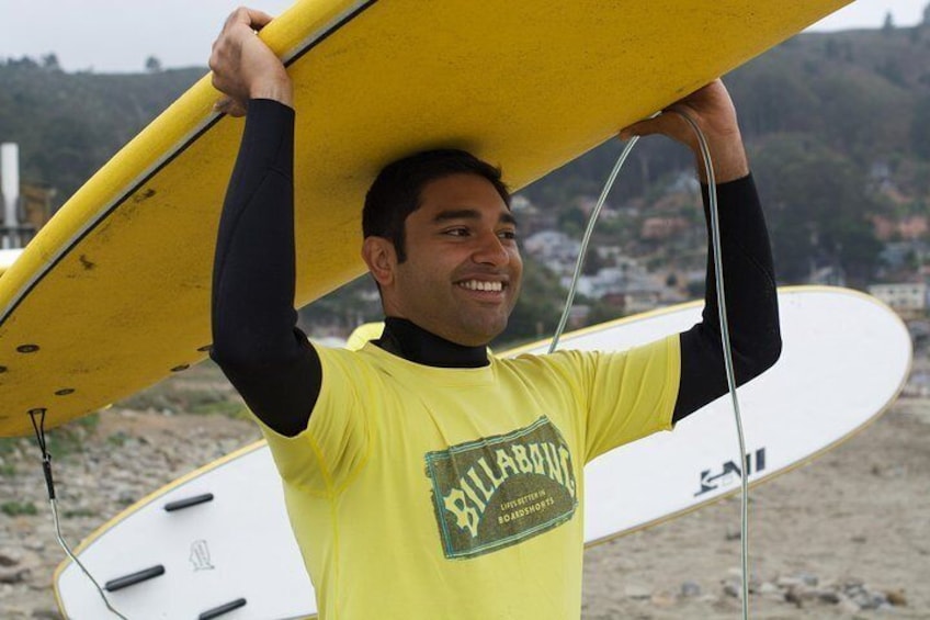 Beginner Surfing in San Francisco (Pacifica Beach)