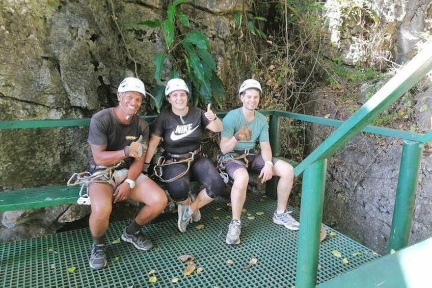 experience the rush of ziplining 5 kms (16 lines) over caves, canyons, mountaintops and rainforest.