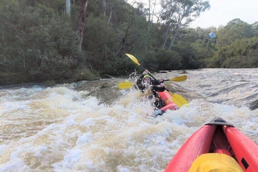 Whitewater Sports rafting on the Yarra river