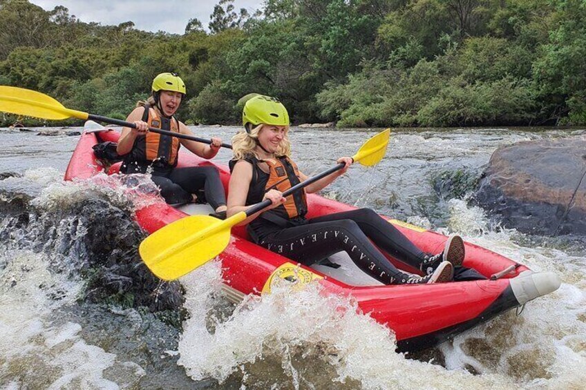 Whitewater Sports rafting on the Yarra river