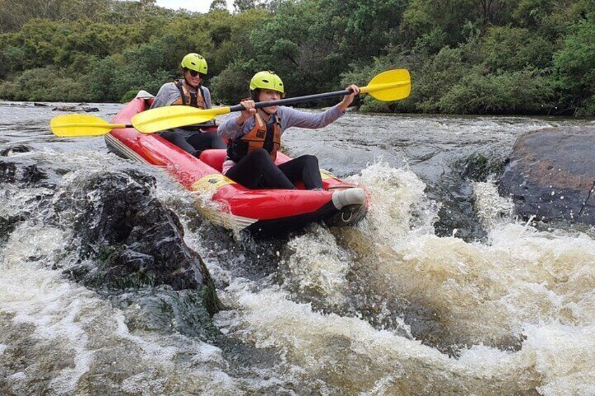 Whitewater Sports rafting on the Yarra river