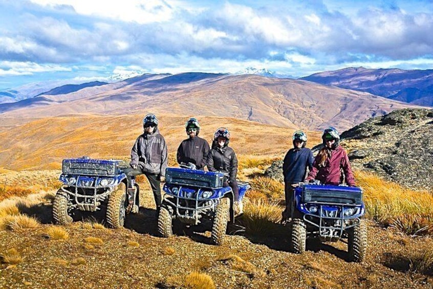 Cardrona Valley Mountain Quad Experience from Wanaka