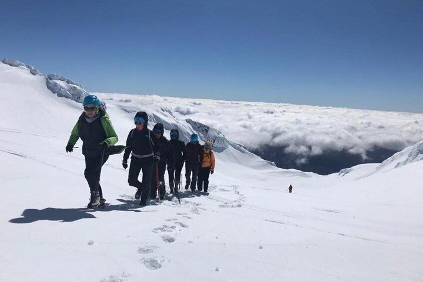 Private Mt Ruapehu Crater Lake Guided Walk