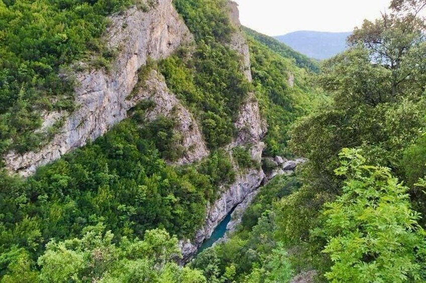 Hiking day tour of Pellumbas cave & Erzeni Canyon