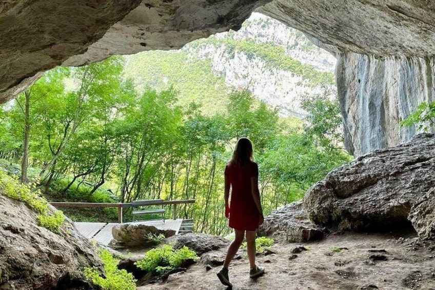Hiking day tour of Pellumbas cave & Erzeni Canyon