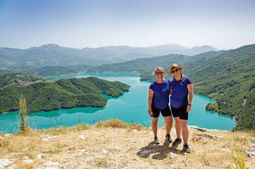 Hiking day tour of Bovilla Lake & Gamti Mountain from Tirana