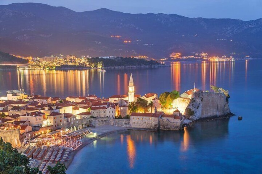 Day tour of Budva and Kotor from Tirana