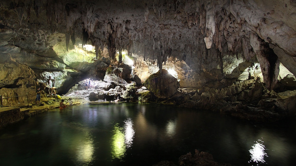 Small cavern pool in Bohol