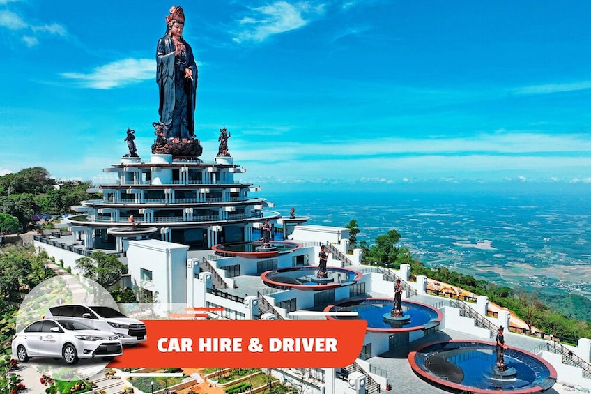 Car Hire & Driver: Full-day Visit Cao Dai - Ba Den from HCMC