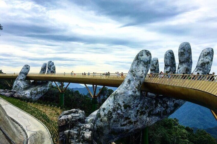 PRIVATE Golden Bridge & Ba Na Hills full day from Danang City