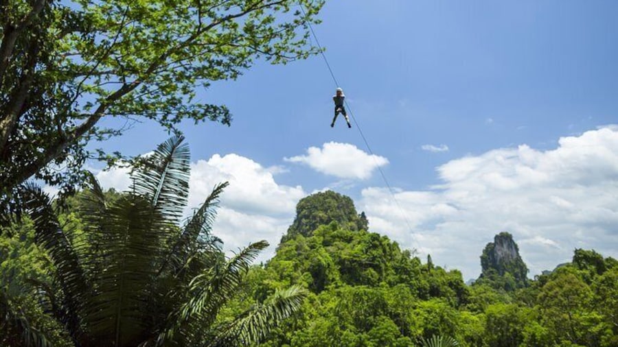 Krabi 2-Hour Zipline Adventure
