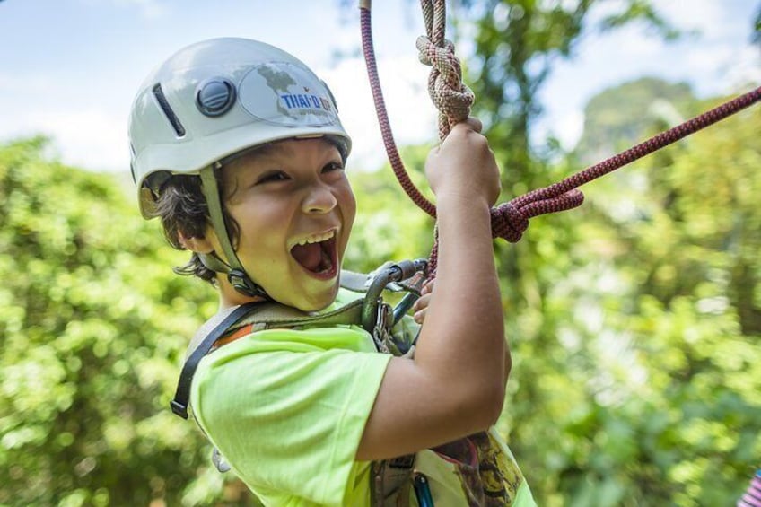 Krabi 2-Hour Zipline Adventure