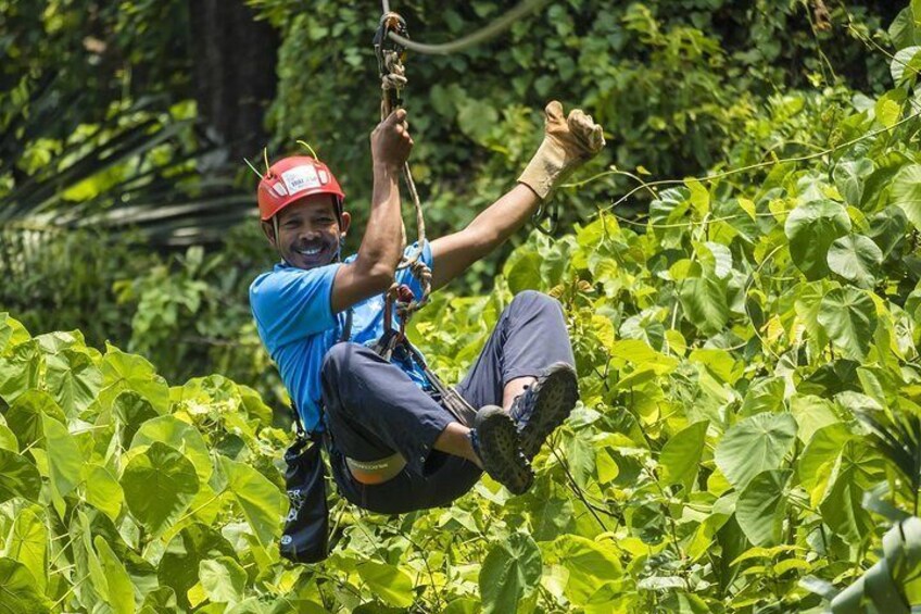 Krabi Half-Day Zipline Adventure Experience