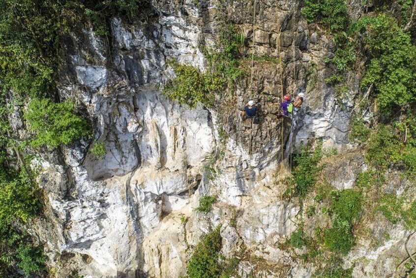 Abseiling