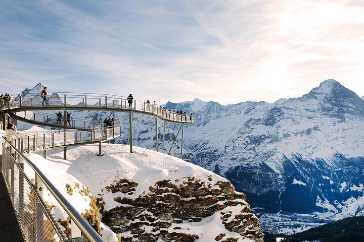 Swiss Extravaganza With Jungfraujoch, Grindelwald First & Mount Titlis