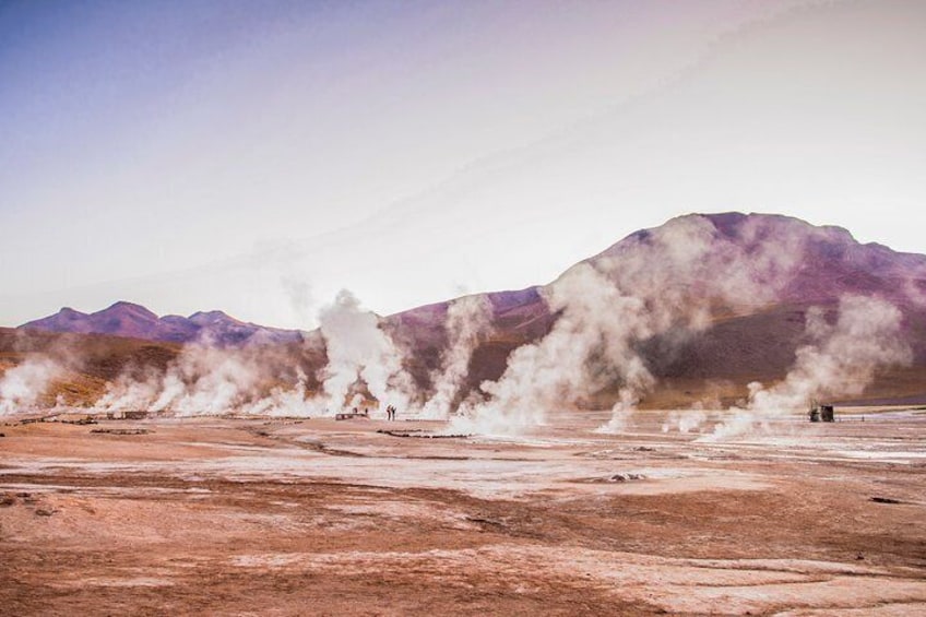 Small-Group Tour to Tatio Geysers Machuca Village & Rio Putana wetlands