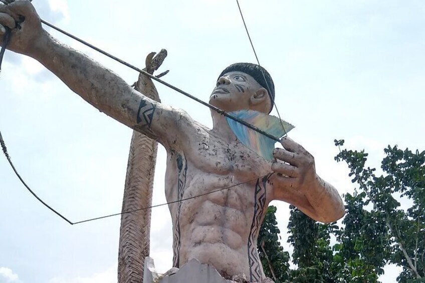 Full Day Tour Jungle Walking and Visit Maroaga, Judeia Caves and Sanctuary Falls