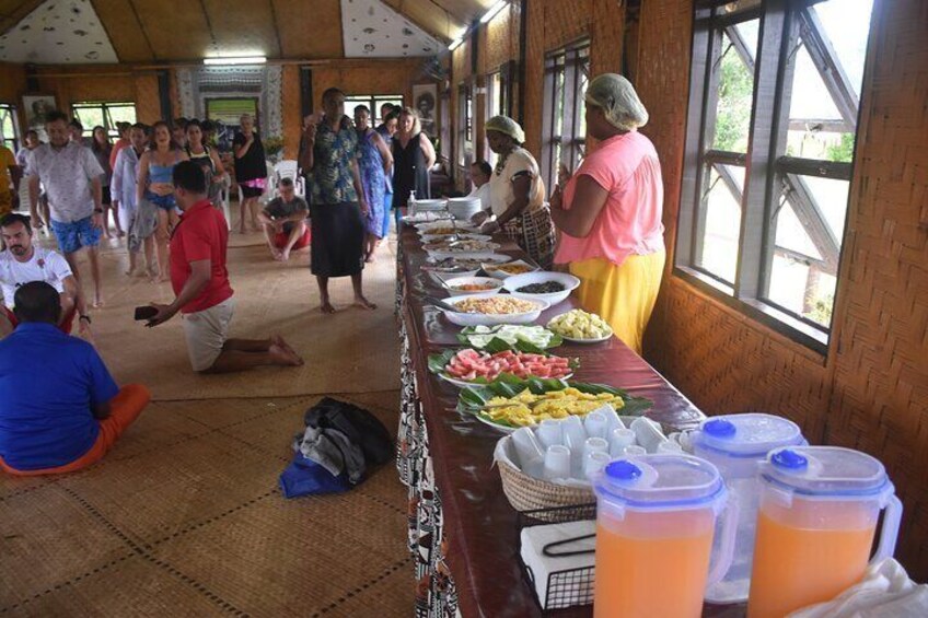 Buffet Lunch spread