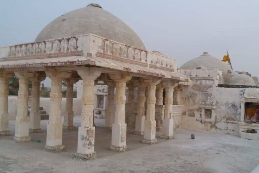 The Gori Temple is a Jain temple in Nagarparkar.