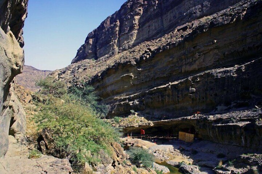 Deep Gorge at Nani Mandir Hunglaj Baluchistan 