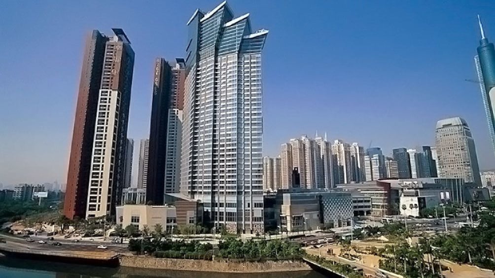 city view near shenzhen