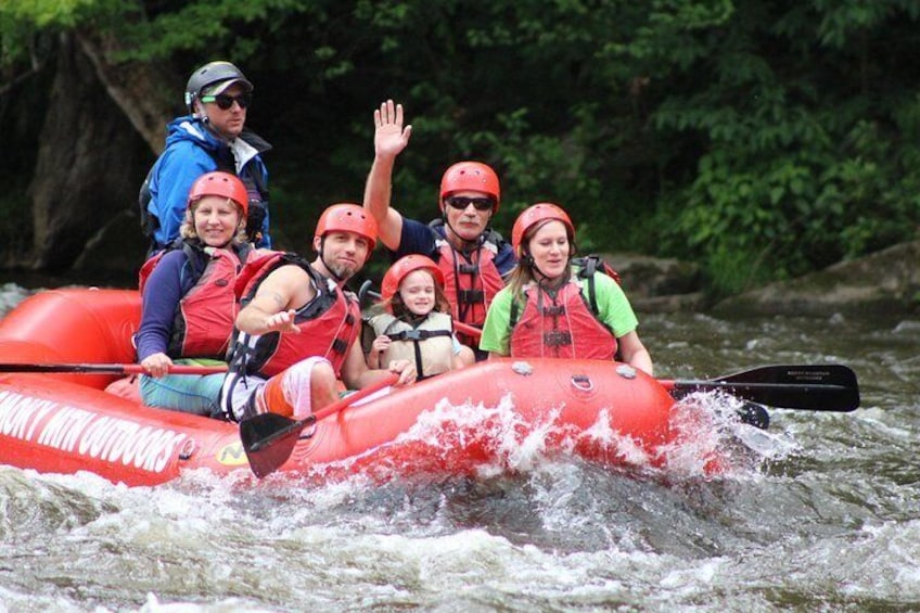 Lower Pigeon Rafting Trip