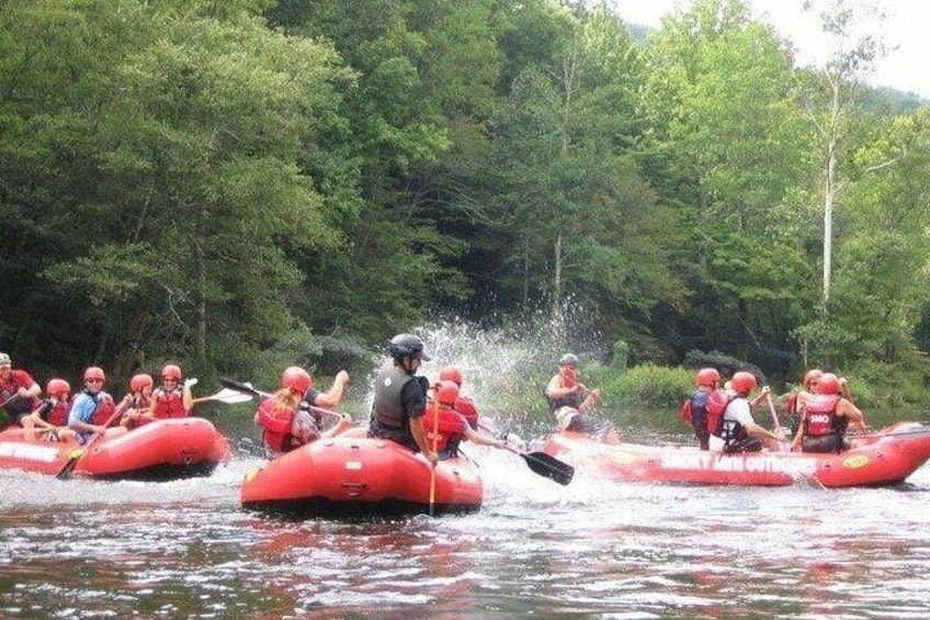 Lower Pigeon River Rafting Tour