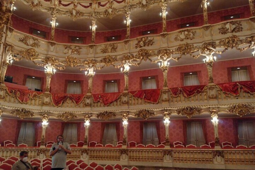 The magnificent baroque theater