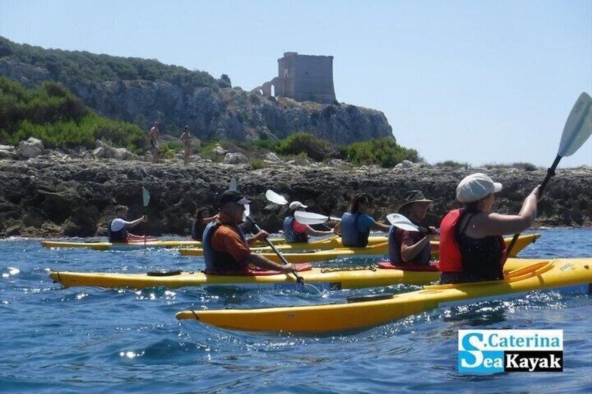 Exit from the Bay of Porto Selvaggio