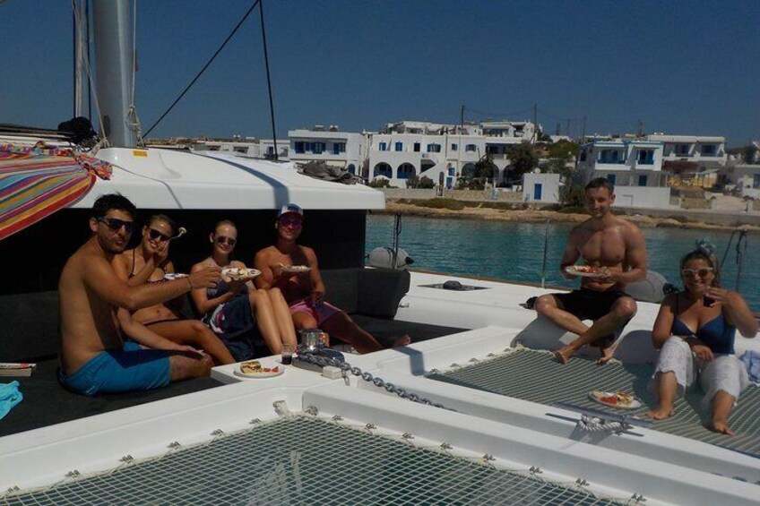 Private Catamaran All-Inclusive Cruise in Naxos