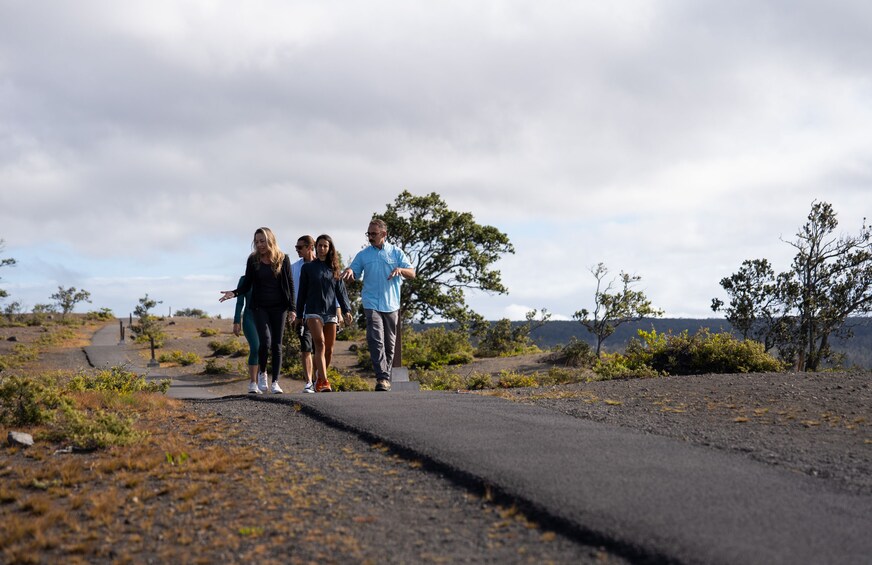 Big Island Deluxe Day Tour: Coffee, Wine, Black Sand Beach, and Waterfall