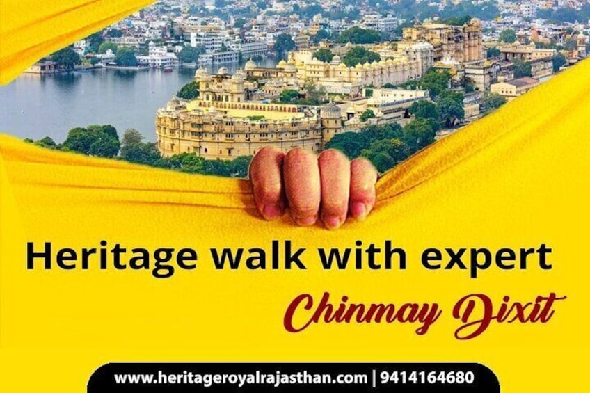 My own poster of My heritage walk