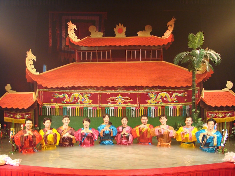 Water Puppet Show with Hanoi City Afternoon Tour