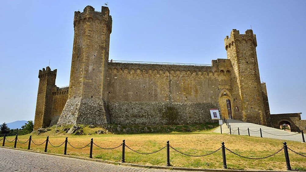 an old castle in Siena
