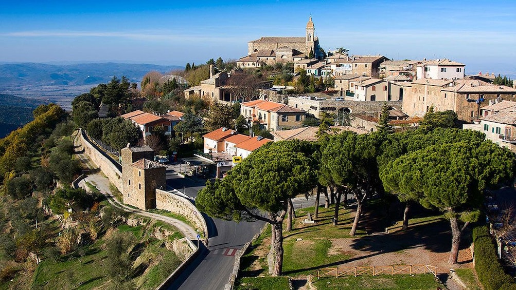 small wine town in Siena