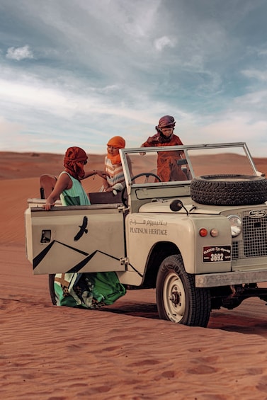 Heritage Safari in Vintage Land Rover with Traditional Dinner