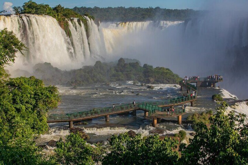 Iguassu Falls Brazilian Side
