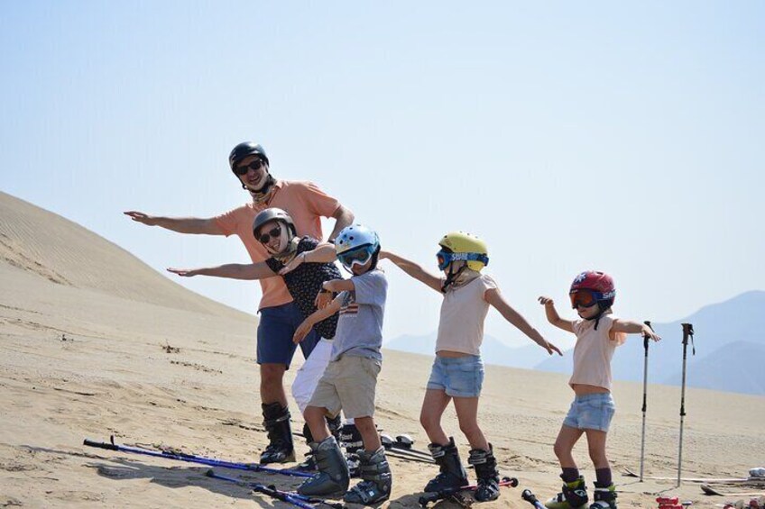 Get outside with the family skiing in Lima