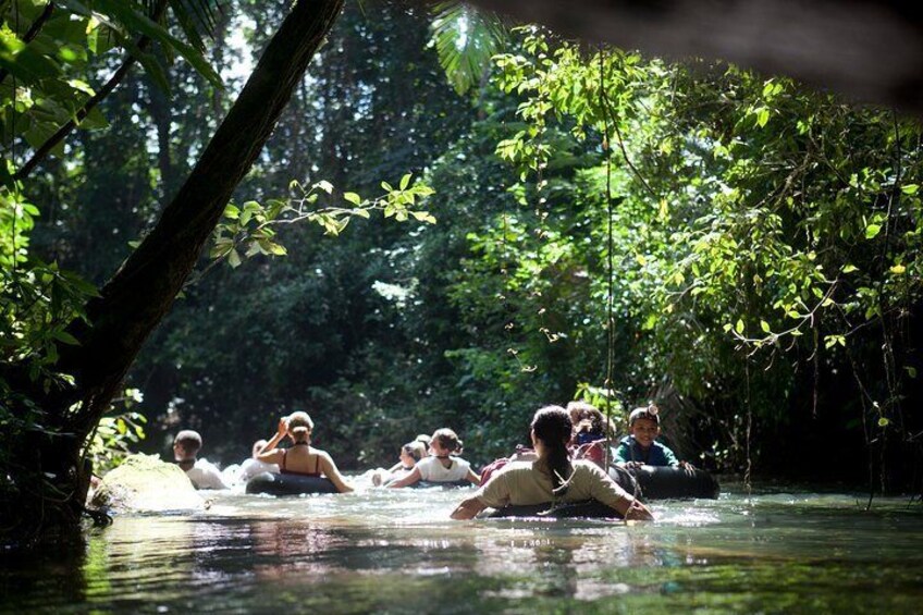 UNIQUE CAVE TUBING Expedition at Ian Anderson's Caves Branch Jungle Lodge