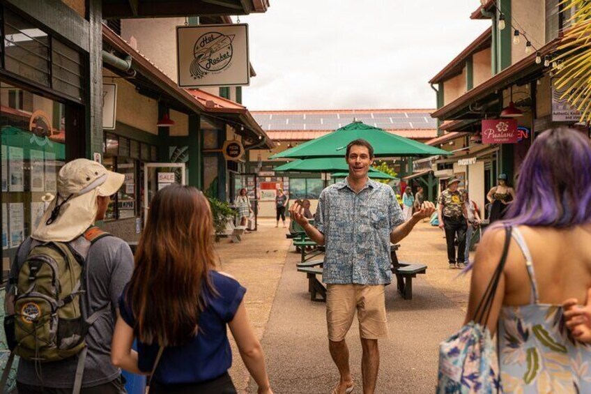 Walking Food Tour Exploring Hanalei.