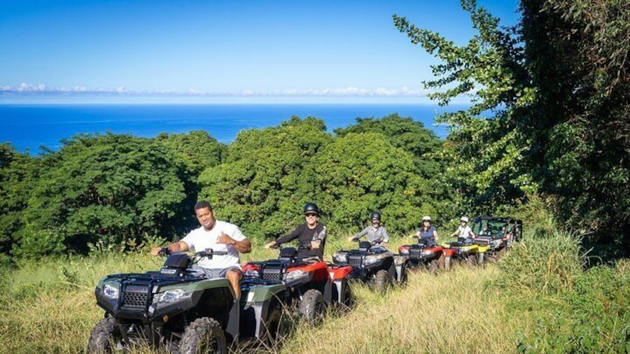 Our ATV tour takes you to the "islands" of Samoa, Tonga, Fiji, and Hawaii. Engage in fun hands on activities and learn about the culture at each spot.