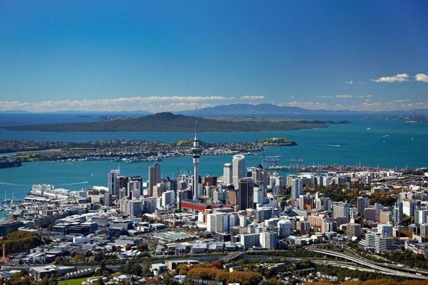 Private Auckland City Tour for a small group of 3 travellers in a luxury sedan