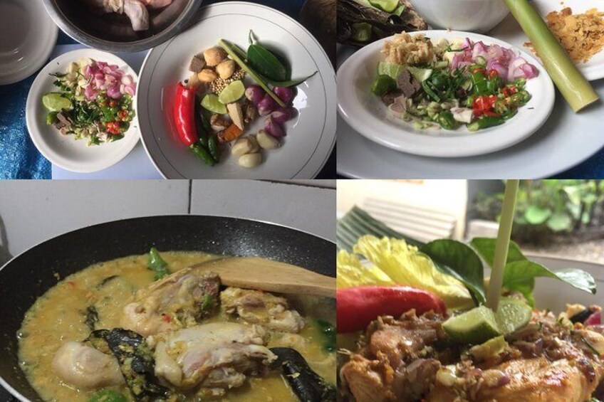 Afternoon Cooking Class and visit local rice field