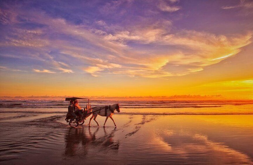 Sunset Parangtritis Beach