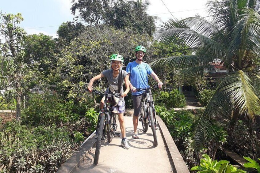 Experience Cu Chi Village and hidden tunnels by bikes