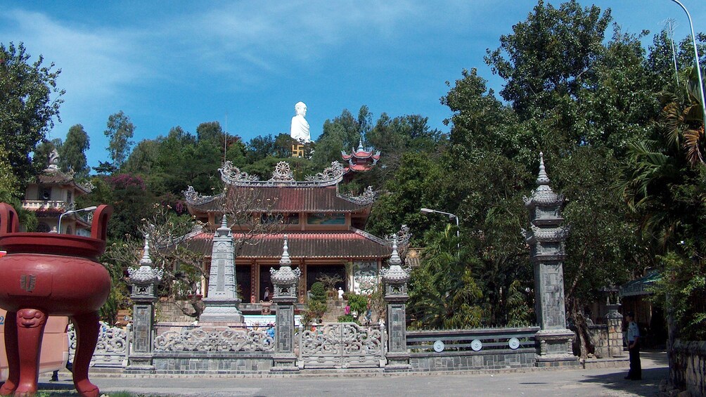 A small Buddhist shrine in Vietnam