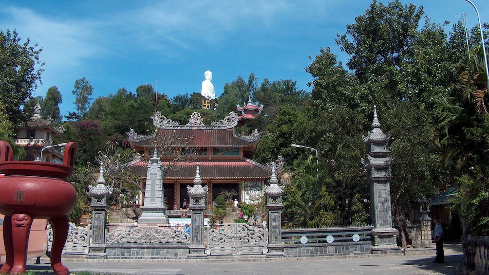A small Buddhist shrine in Vietnam