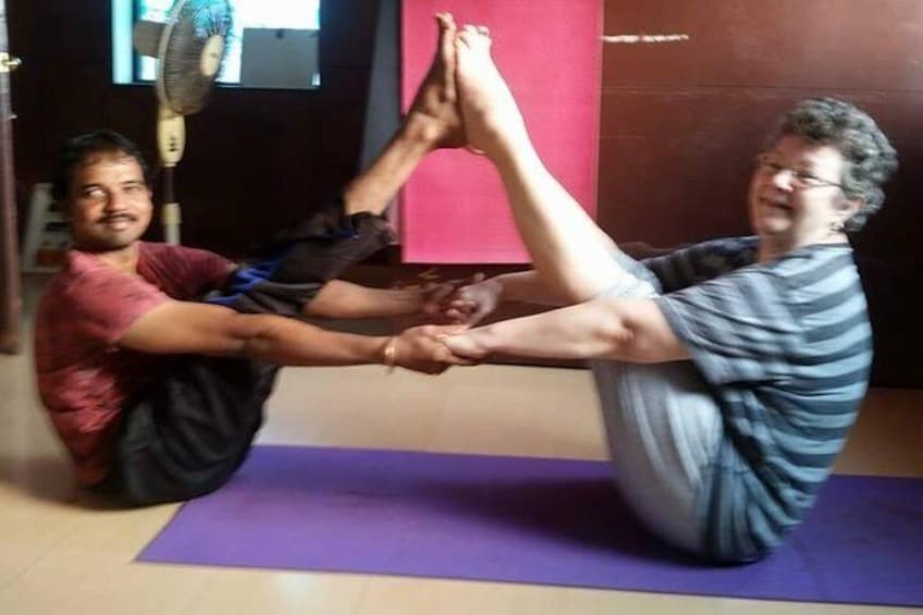 Private Hatha Yoga Class in Mahabalipuram